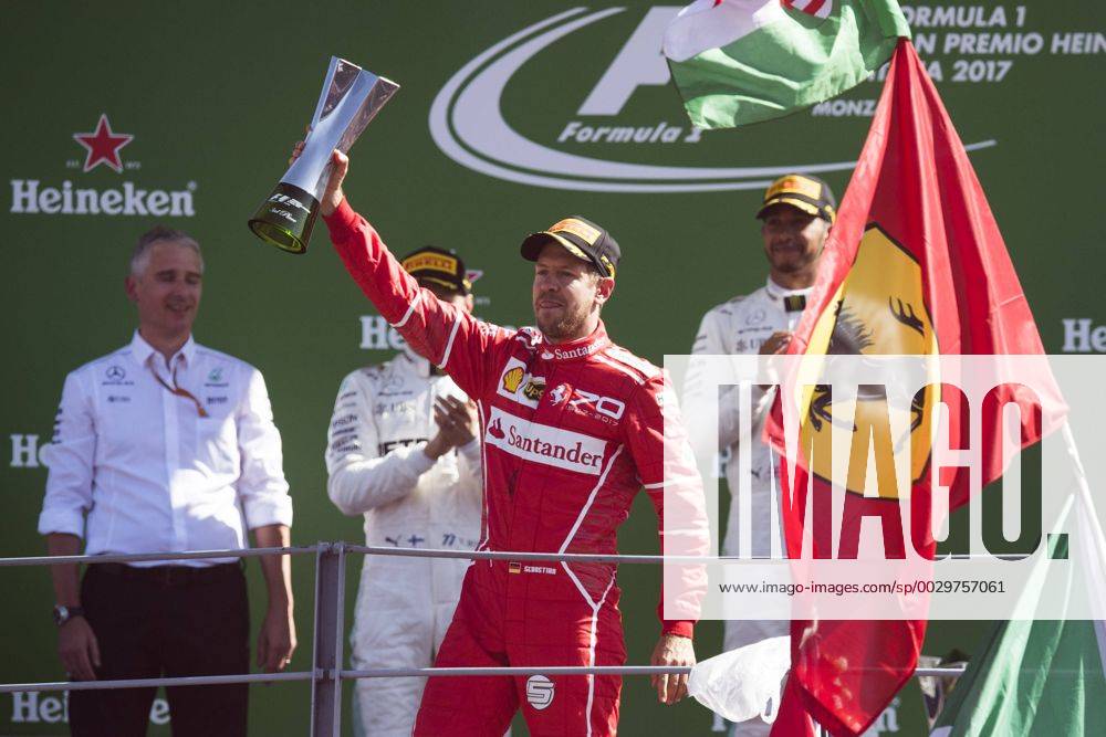 Motorsports: FIA Formula One World Championship WM Weltmeisterschaft 2017, Grand Prix of Italy, 5 Sebastian Vettel (GER, Scuderia Ferrari), Monza Italy ZWEIx