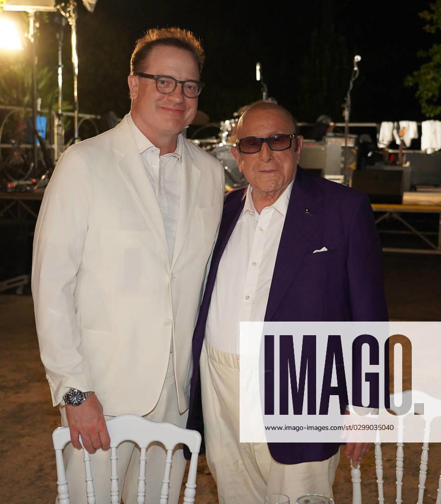 Ischia global film festival awards women s evening brendan fraser with clive davis ischia global film festival awards women s evening