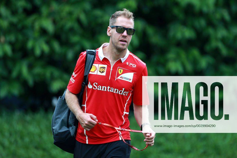 Motorsports: FIA Formula One World Championship WM Weltmeisterschaft 2017, Grand Prix of Singapore, 5 Sebastian Vettel (GER, Scuderia Ferrari), Singapore Singapore