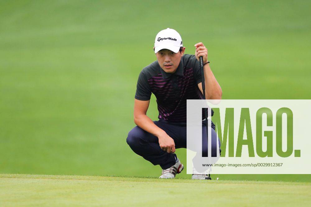 Seungyun Lee of South Korea in action during the second round of The Beijing Classic (Golf) as part of China Tour at Beijing Topwin Golf Country Club on September 15, 2017 in Beijing, China.