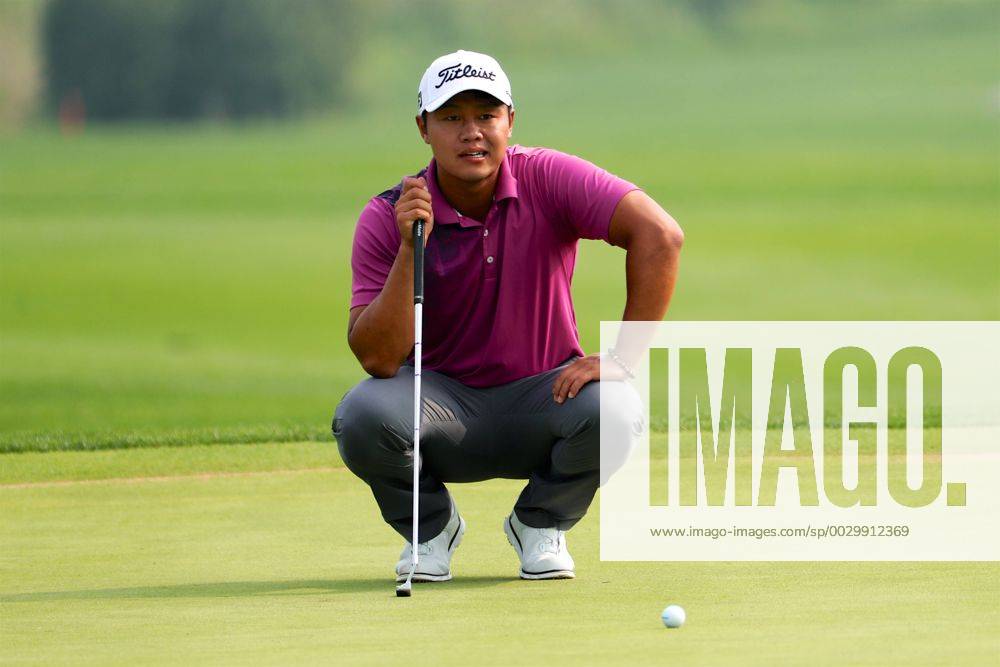 Sunil Jung of Canada in action during the second round of The Beijing Classic (Golf) as part of China Tour at Beijing Topwin Golf Country Club on September 15, 2017 in Beijing, China.