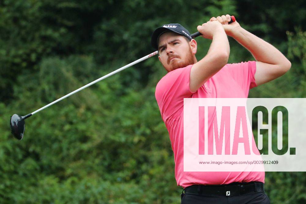 Deyen Lawson of Australia in action during the second round of The Beijing Classic (Golf) as part of China Tour at Beijing Topwin Golf Country Club on September 15, 2017 in Beijing, China.