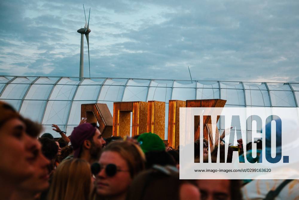 Illustration picture shows festival-goers during the second day of the 2023 edition of the Dour festival in Dour, on Thursday 13 July 2023. The festival takes place from 12 to 16 July. JUSTINxNAMUR 70575345