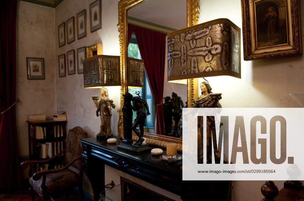 FRA THE CASTLE OF THE WILD BOY BY TRUFFAUT Inside Montclavel, the castle of Roland Thenot. Aubiat, December 2018. A l intÃ rieur de Montclavel, le chÃ¢teau de Roland Thenot. Aubiat, dÃ cembre 2018. Aubiat Auvergne-RhÃ ne-Alpes France; France