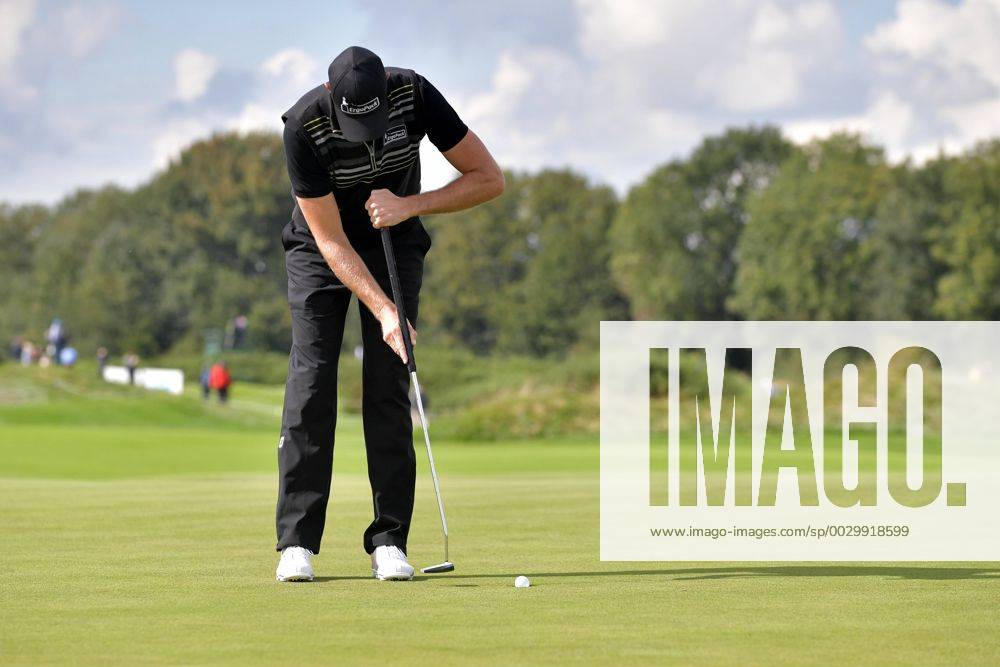 GOLF:KLM OPEN:SPIJK KLM Open tweede dag Sebastian Heisele GER aan het putten Foto: Henk Seppen Imagesx xSoenarxChamidxsportfotografiexIVx 8752440
