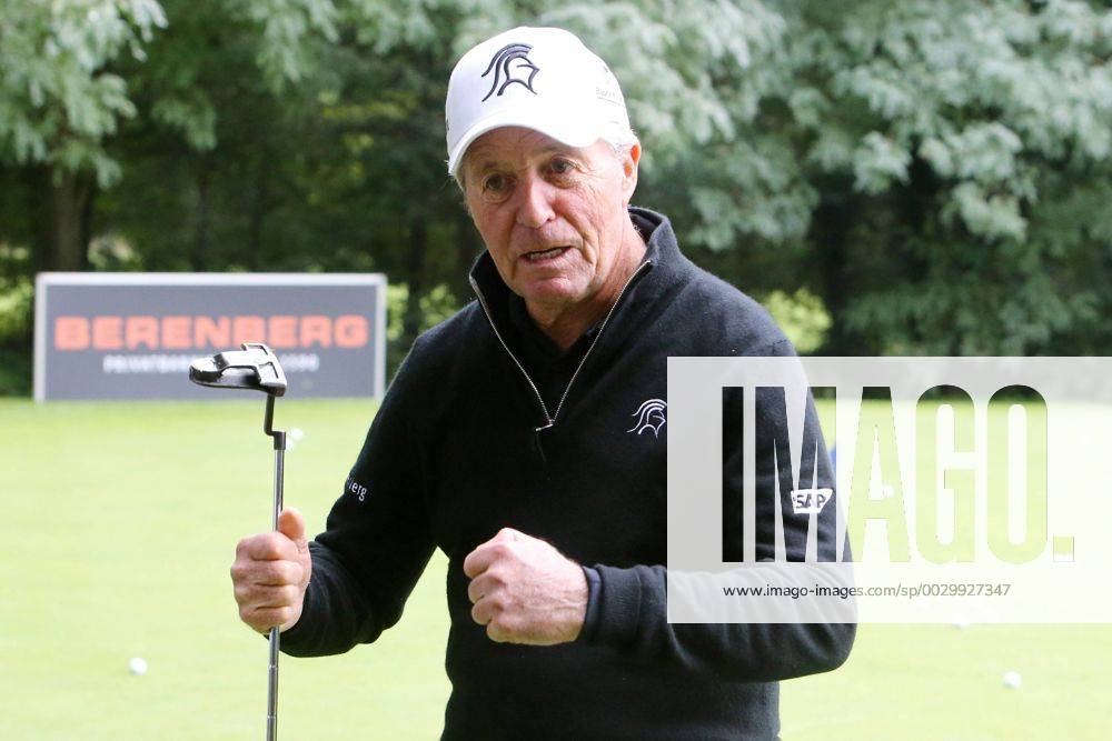 The 81 year old 9 times Major Winner Gary Player the Golf tournament in Frankfurt Golf Club Host is The Private bank Berenberg Frankfurt at Main