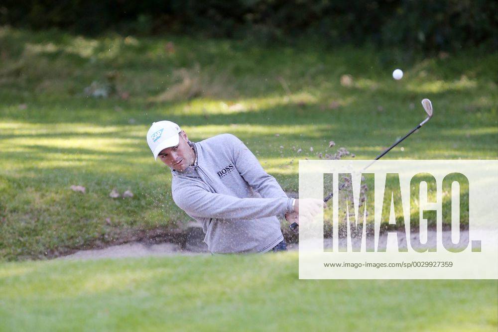 The German Major Winner and best German Golfers Martin Kaymer ger the Golf tournament in Frankfurt Golf Club Host is The Private bank Berenberg Swing Bunker Shot Sand Frankfurt at Main