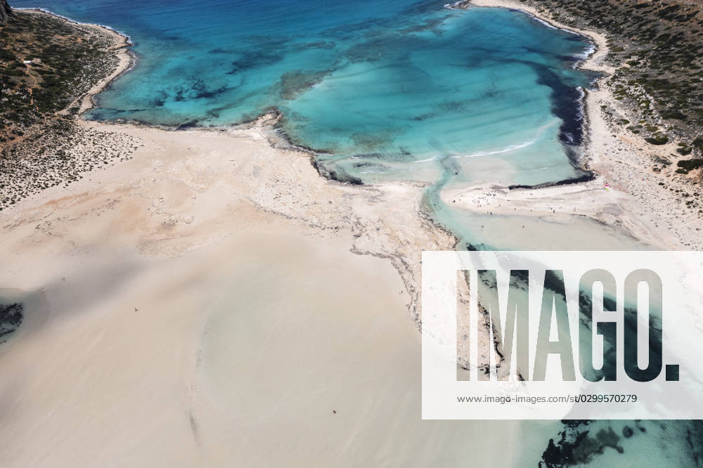 Balos Beach and Bay, Peninsula of Gramvousa, Chania, Crete, Greek Islands, Greece, Europe