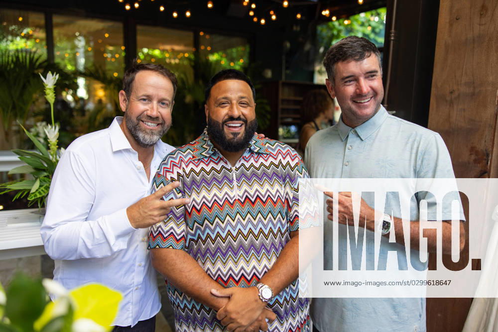 Celebrities At We The Best Foundation Golf Classic VIP Reception. Featuring: DJ Khaled & Bubba Watson Where: Miami, Florida, United States When: 19 Jul 2023 Credit: Seth Browarnik startraksphoto.com