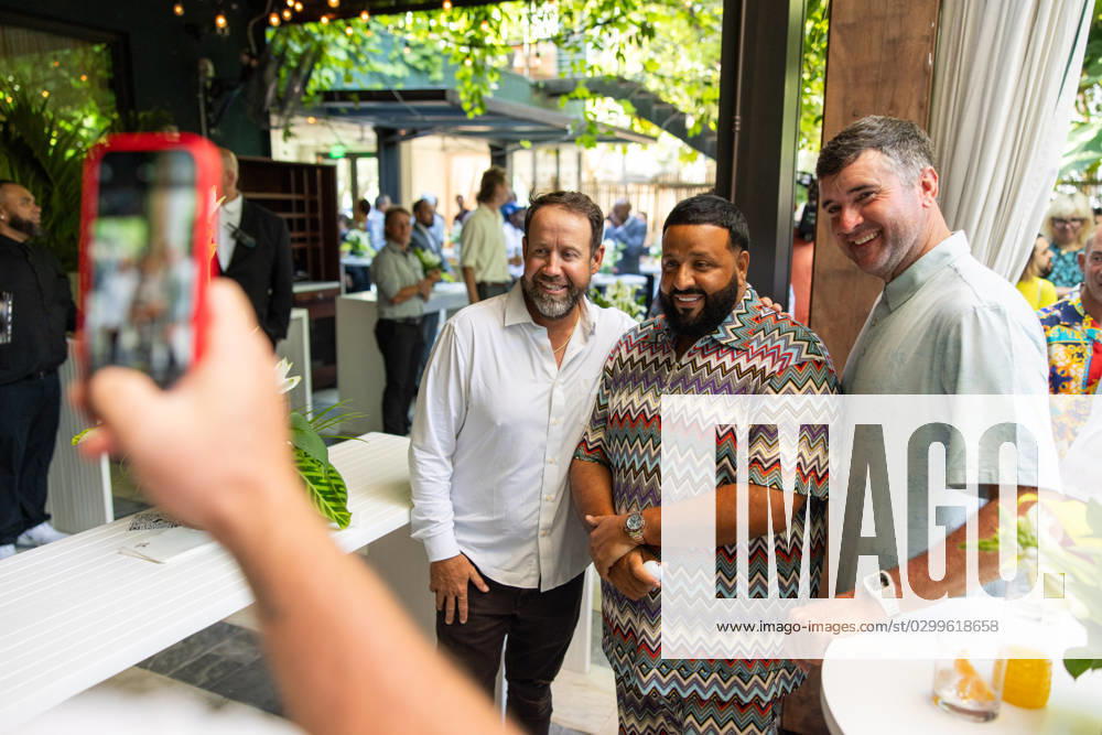 Celebrities At We The Best Foundation Golf Classic VIP Reception. Featuring: DJ Khaled & Bubba Watson Where: Miami, Florida, United States When: 19 Jul 2023 Credit: Seth Browarnik startraksphoto.com