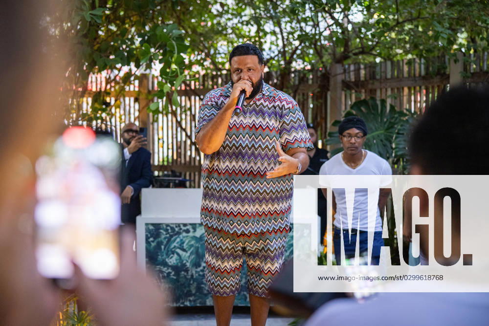 Celebrities At We The Best Foundation Golf Classic VIP Reception. Featuring: DJ Khaled Where: Miami, Florida, United States When: 19 Jul 2023 Credit: Seth Browarnik startraksphoto.com