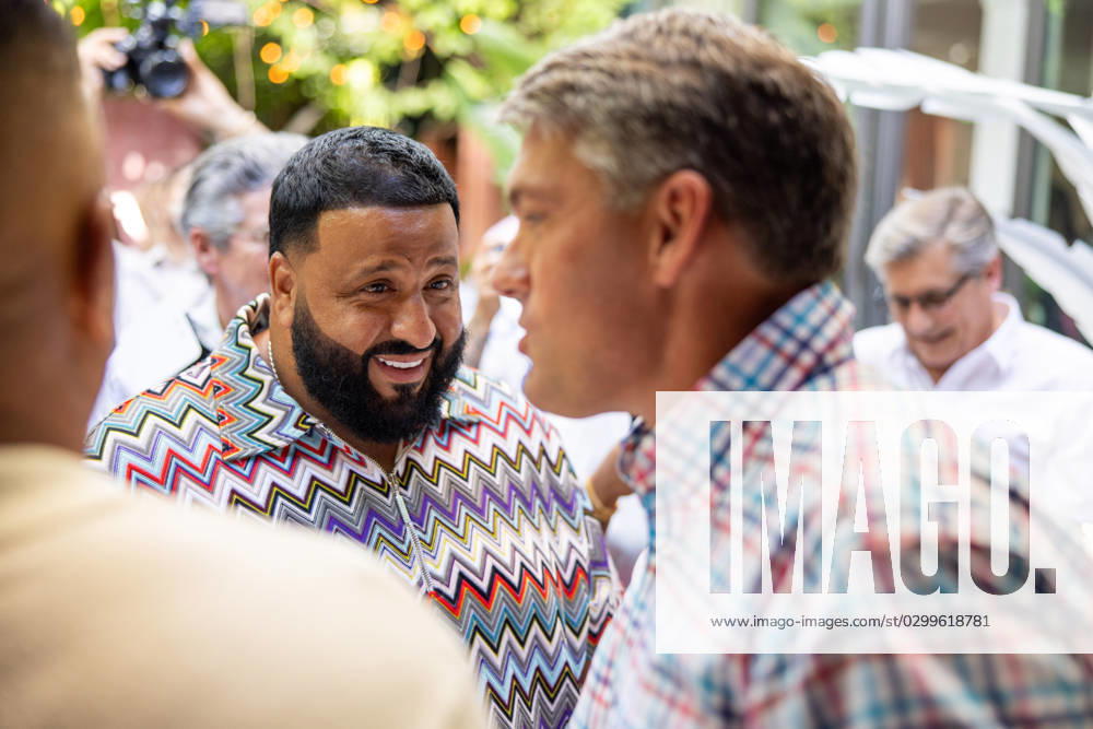 Celebrities At We The Best Foundation Golf Classic VIP Reception. Featuring: DJ Khaled Where: Miami, Florida, United States When: 19 Jul 2023 Credit: Seth Browarnik startraksphoto.com