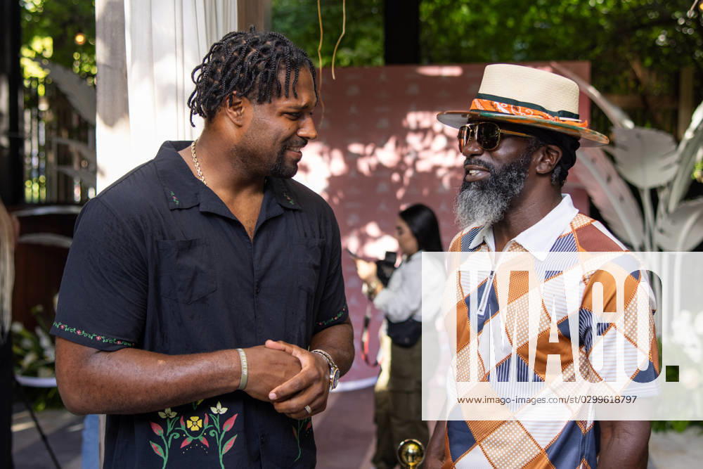 Celebrities At We The Best Foundation Golf Classic VIP Reception. Featuring: Ed Reed Where: Miami, Florida, United States When: 19 Jul 2023 Credit: Seth Browarnik startraksphoto.com