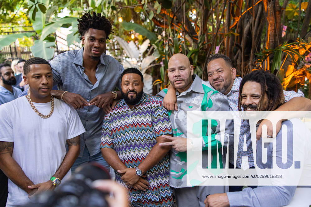 Celebrities At We The Best Foundation Golf Classic VIP Reception. Featuring: Hassan Whiteside, DJ Khaled, Fat Joe, & Rohan Marley Where: Miami, Florida, United States When: 19 Jul 2023 Credit: Seth Browarnik startraksphoto.com
