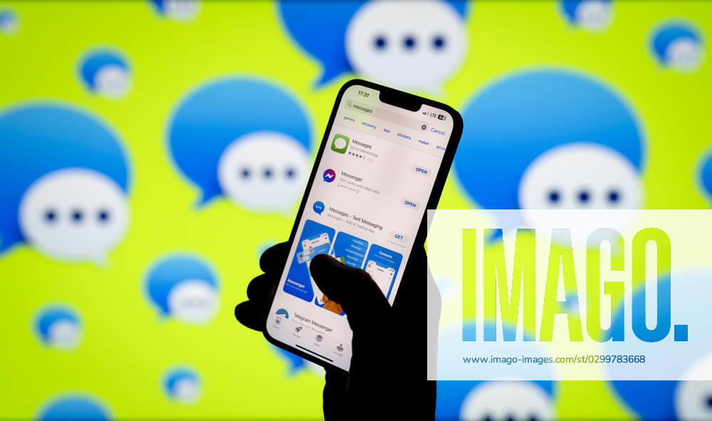 Apple Could Pull IMessage And FaceTime From The UK If New Government Plans Go Ahead The Apple iMessage app and logo are seen in this photo illustration on 21 July, 2023 in Warsaw, Poland. Warsaw Poland