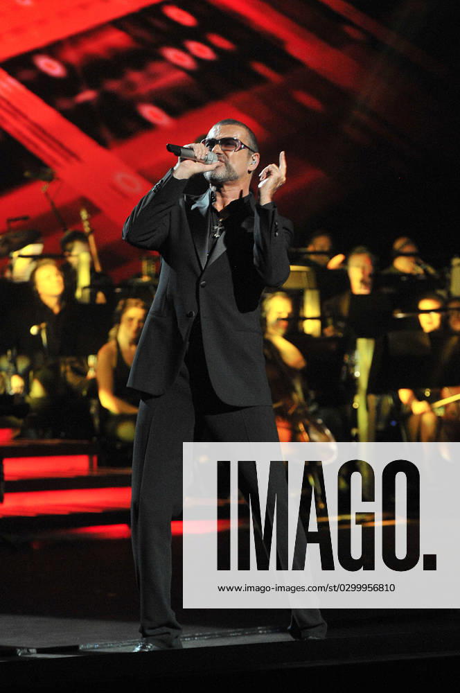 George Michael Dies At 53 File photo - George Michael performs live on the stage of the Opera Garnier as part of his Symphonica Tour to benefit the Sidaction AIDS association, in Paris, France on September 9, 2012. Singer George Michael has died at his home at the age of 53. The star, who launched his career with Wham! in the 1980s and achieved massive success as a solo performer, passed away peacefully in Goring, Oxfordshire, his publicist said. Photo by Giancarlo Gorassini ABACAPRESS.COM Paris France