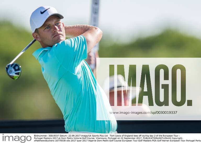 Tom Lewis of England tees off during day 2 of the European Tour - Portugal Masters 2017 at Dom Pedro Victoria Golf Course, Vilamoura, Portugal on 22 September 2017.