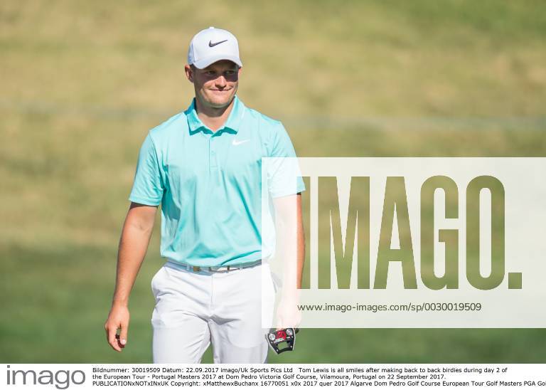 Tom Lewis is all smiles after making back to back birdies during day 2 of the European Tour - Portugal Masters 2017 at Dom Pedro Victoria Golf Course, Vilamoura, Portugal on 22 September 2017.