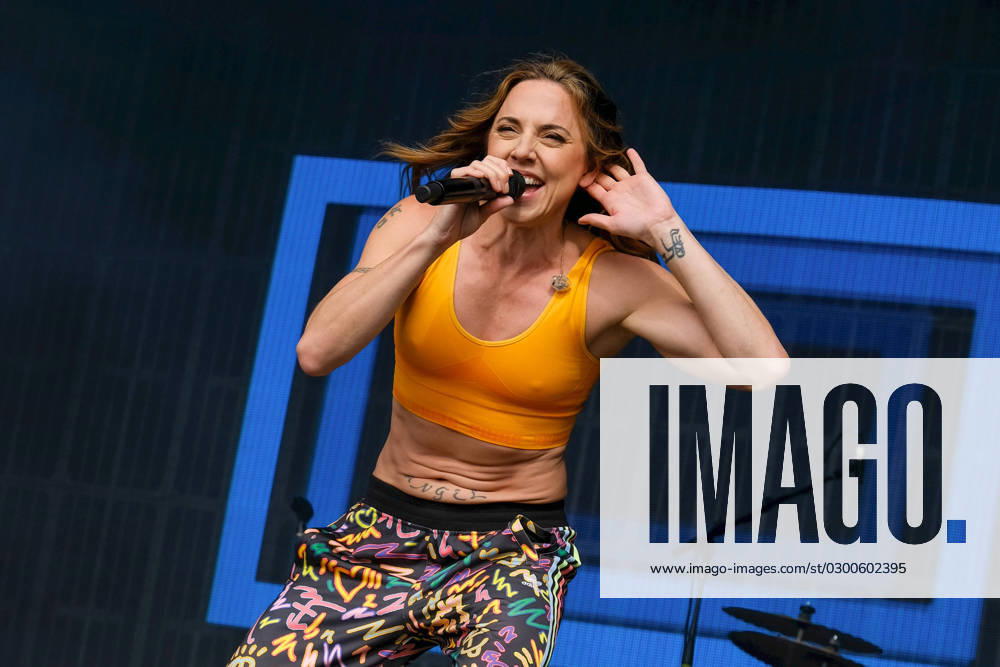 Melanie Jayne Chisholm, better known as Melanie C or Mel C performs live on stage at Camp Bestival family festival in Lulworth. Lulworth United Kingdom - ZUMAs197 20230730_zaa_s197_091