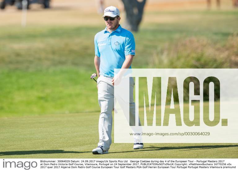 George Coetzee during day 4 of the European Tour - Portugal Masters 2017 at Dom Pedro Victoria Golf Course, Vilamoura, Portugal on 24 September 2017.