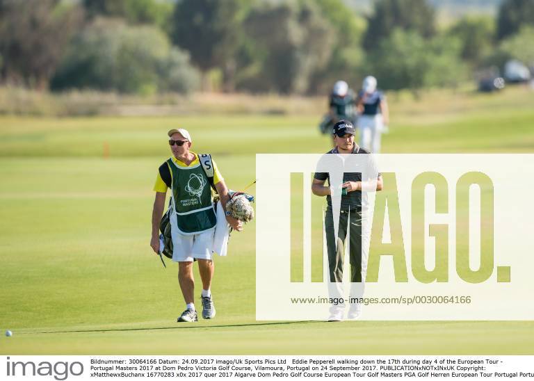 Eddie Pepperell walking down the 17th during day 4 of the European Tour - Portugal Masters 2017 at Dom Pedro Victoria Golf Course, Vilamoura, Portugal on 24 September 2017.