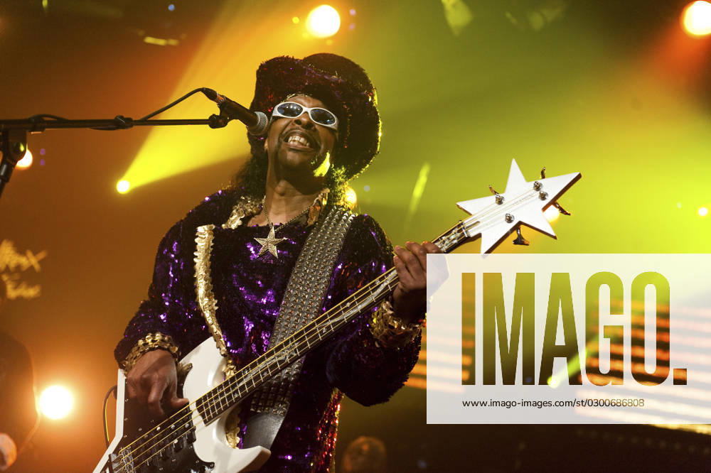 Bootsy Collins performs at the Montreux Jazz Festival Bootsy Collins performs at the Montreux Jazz Festival in Montreux, Switzerland on July 16, 2011. Photo by Loona ABACAPRESS.COM Montreux Switzerland