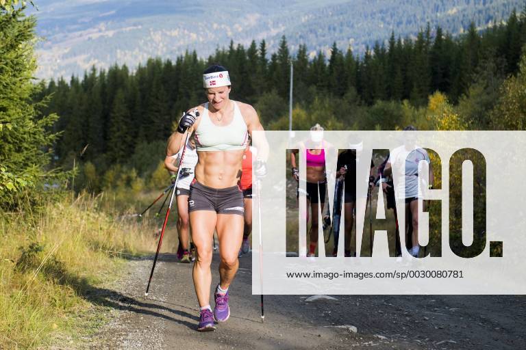 - SPORT 170926 Marit Björgen during a training session on September 26, 2017 in Hafjell Photo: Fredrik Varfjell BILDBYRN kod FV 150017