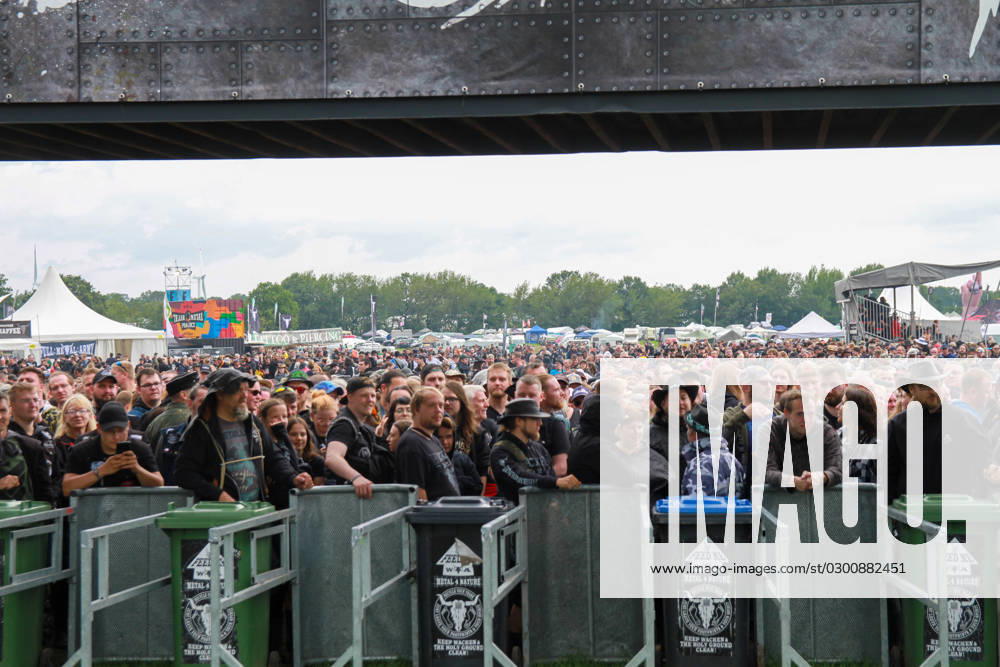 Wacken, Germany 02 August 2023 Wacken Open Air, WOA 2023, a metal festival in the municipality of Wacken in Schleswig Holstein In the picture fans Schleswig Holstein.