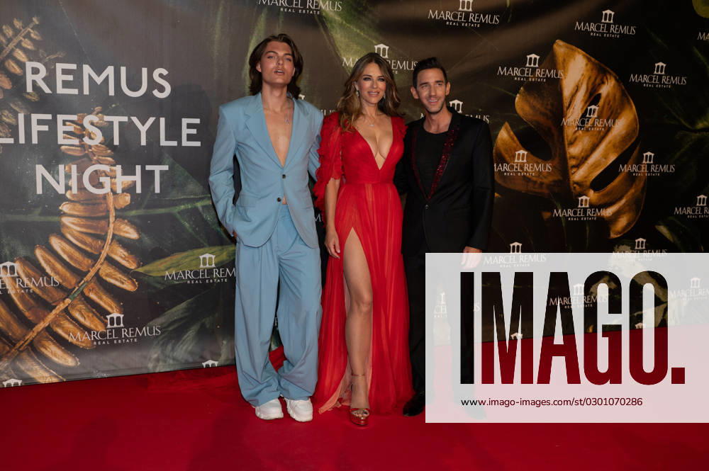 20230803 Remus Lifestyle Night 2023 PALMA, SPAIN AUGUST 3 2023 Damian Hurley, Elizabeth Hurley, Marcel Remus at Remus Lifestyle Night 2023 on August 3, 2023 in Palma, Palma Baleares Spain