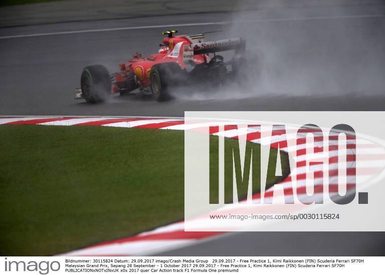 Free Practice 1, Kimi Raikkonen (FIN) Scuderia Ferrari SF70H Malaysian Grand Prix, Sepang 28 September - 1 October 2017 29.09.2017 - Free Practice 1, Kimi Raikkonen (FIN) Scuderia Ferrari SF70H