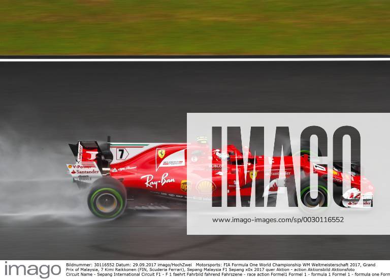 Motorsports: FIA Formula One World Championship WM Weltmeisterschaft 2017, Grand Prix of Malaysia, 7 Kimi Raikkonen (FIN, Scuderia Ferrari), Sepang Malaysia