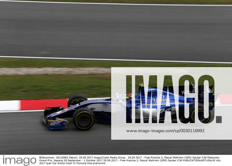 Free Practice 2, Pascal Wehrlein (GER) Sauber C36 Malaysian Grand Prix, Sepang 28 September - 1 October 2017 29.09.2017 - Free Practice 2, Pascal Wehrlein (GER) Sauber C36