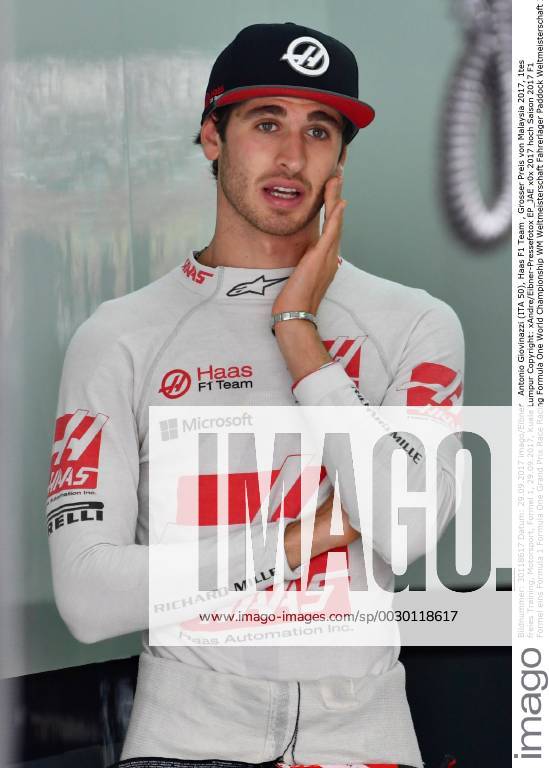 Antonio Giovinazzi (ITA 50), Haas F1 Team , Grosser Preis von Malaysia 2017, 1tes freies Training, Motorsport, Formel 1, 29.09.2017, Kuala Lumpur