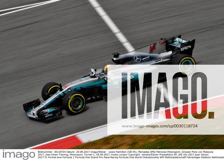 Lewis Hamilton (GB 44), Mercedes AMG Petronas Motorsport, Grosser Preis von Malaysia 2017, 2tes freies Training, Motorsport, Formel 1, 29.09.2017, Kuala Lumpur