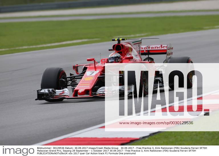 Free Practice 3, Kimi Raikkonen (FIN) Scuderia Ferrari SF70H Malaysian Grand Prix, Sepang 28 September - 1 October 2017 30.09.2017 - Free Practice 3, Kimi Raikkonen (FIN) Scuderia Ferrari SF70H