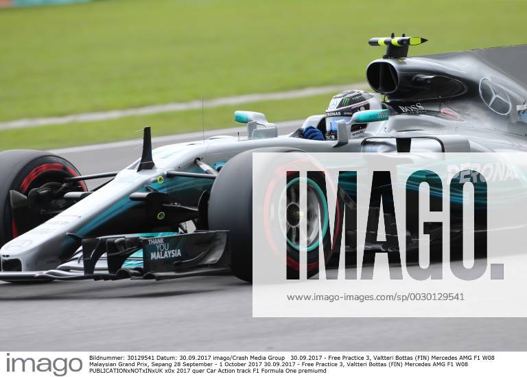Free Practice 3, Valtteri Bottas (FIN) Mercedes AMG F1 W08 Malaysian Grand Prix, Sepang 28 September - 1 October 2017 30.09.2017 - Free Practice 3, Valtteri Bottas (FIN) Mercedes AMG F1 W08