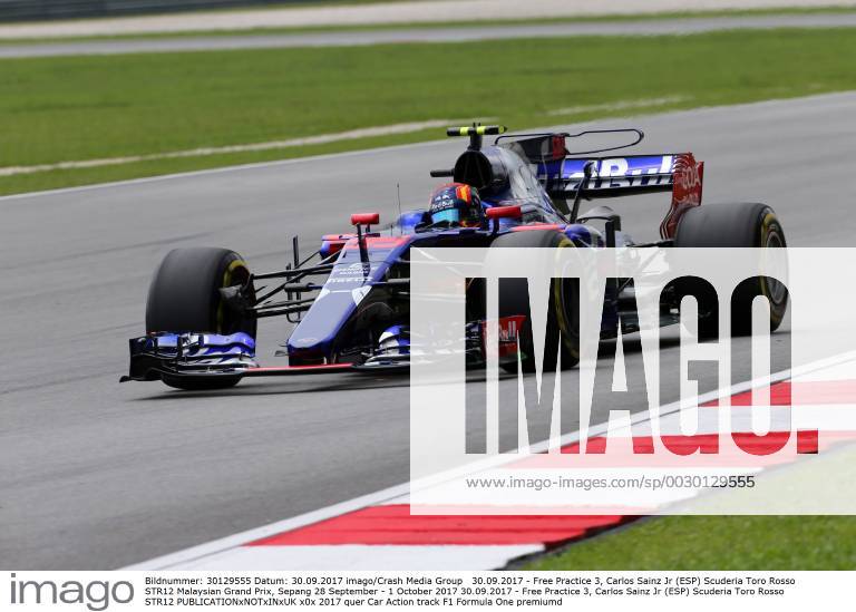 Free Practice 3, Carlos Sainz Jr (ESP) Scuderia Toro Rosso STR12 Malaysian Grand Prix, Sepang 28 September - 1 October 2017 30.09.2017 - Free Practice 3, Carlos Sainz Jr (ESP) Scuderia Toro Rosso STR12