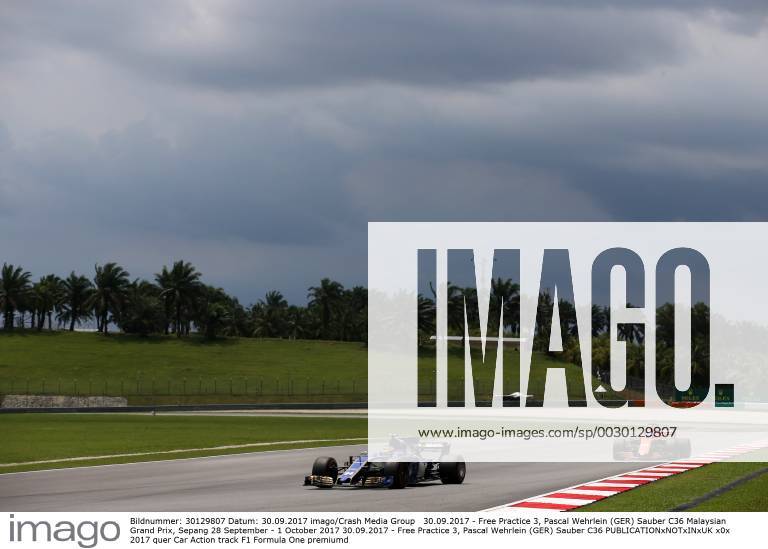Free Practice 3, Pascal Wehrlein (GER) Sauber C36 Malaysian Grand Prix, Sepang 28 September - 1 October 2017 30.09.2017 - Free Practice 3, Pascal Wehrlein (GER) Sauber C36