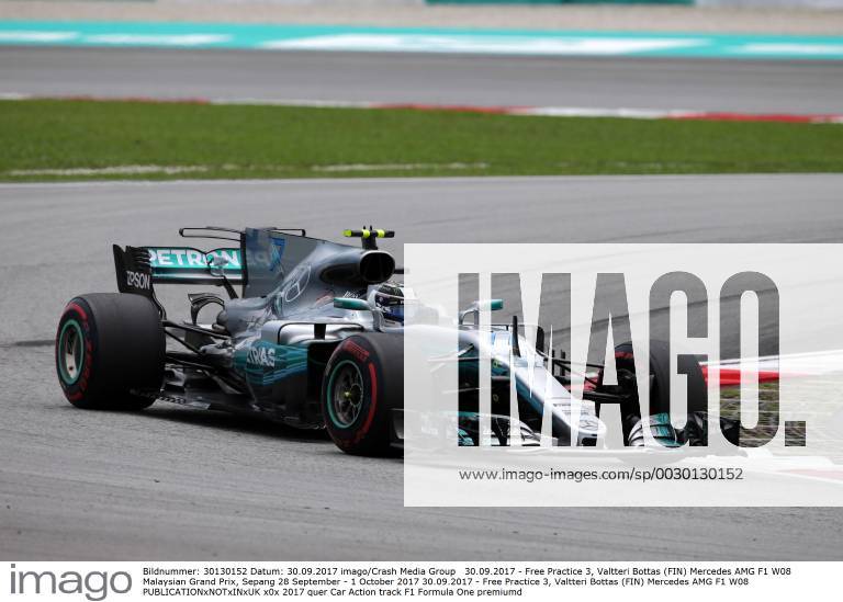 Free Practice 3, Valtteri Bottas (FIN) Mercedes AMG F1 W08 Malaysian Grand Prix, Sepang 28 September - 1 October 2017 30.09.2017 - Free Practice 3, Valtteri Bottas (FIN) Mercedes AMG F1 W08