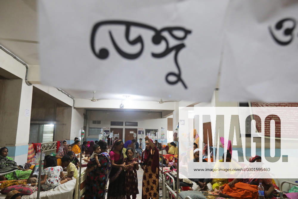 Bangladesh Confronts Surge In Dengue Cases - Dhaka People suffering from dengue fever as they admitted for treatment at a government hospital in Dhaka, Bangladesh, on August 12, 2023. The dengue outbreak in Bangladesh has taken a worrisome turn as the number of cases and fatalities continue to rise, signaling an alarming trend this year. Photo by Habibur Rahman ABACAPRESS.COM Dhaka 1100 Bangladesh