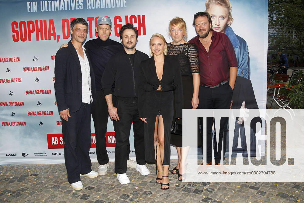Carlo Ljubek, Marc Hosemann, Dimitrij Schaad, Anna Maria Muehe, Dimitrij Schaad, Lina Beckmann and Charly Huebner at the Sophia, the death I Â film premiere on 26 08 2023 in Hamburg Sophia, the death I Â film premiere in Hamburg