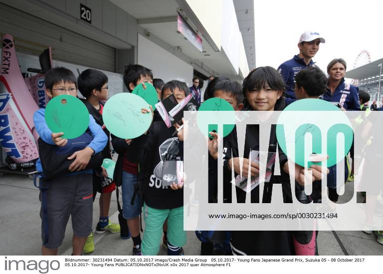 Young Fans Japanese Grand Prix, Suzuka 05 - 08 October 2017 05.10.2017- Young Fans