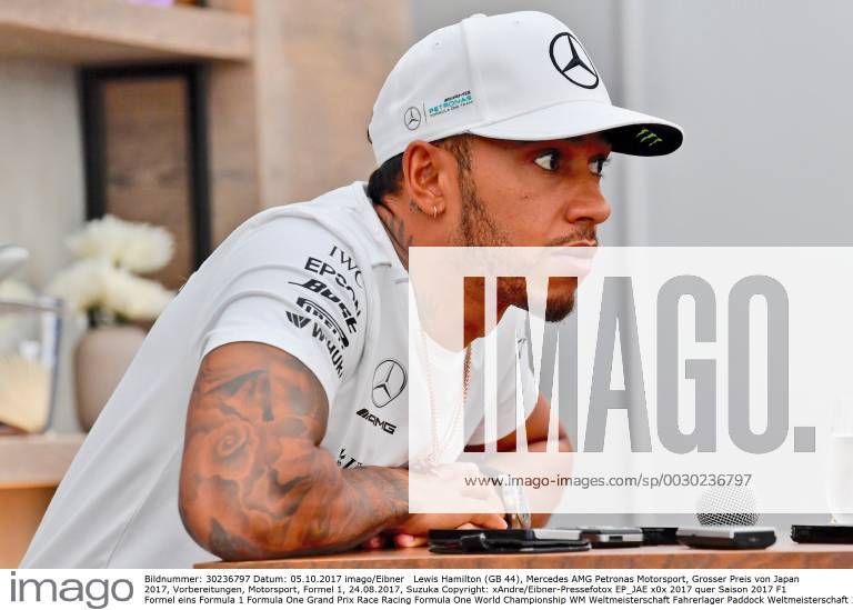 Lewis Hamilton (GB 44), Mercedes AMG Petronas Motorsport, Grosser Preis von Japan 2017, Vorbereitungen, Motorsport, Formel 1, 24.08.2017, Suzuka
