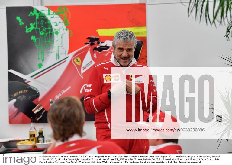 Maurizio Arrivabene, Grosser Preis von Japan 2017, Vorbereitungen, Motorsport, Formel 1, 24.08.2017, Suzuka