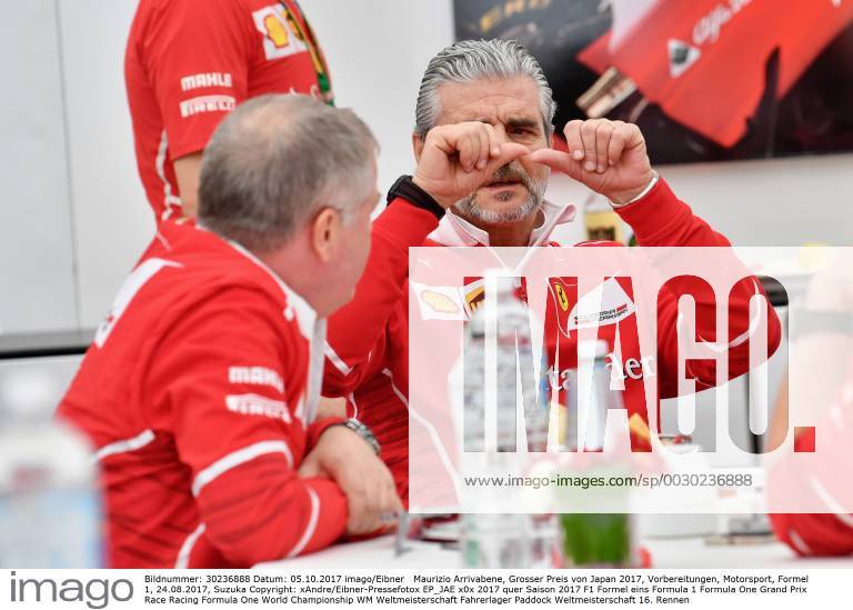 Maurizio Arrivabene, Grosser Preis von Japan 2017, Vorbereitungen, Motorsport, Formel 1, 24.08.2017, Suzuka