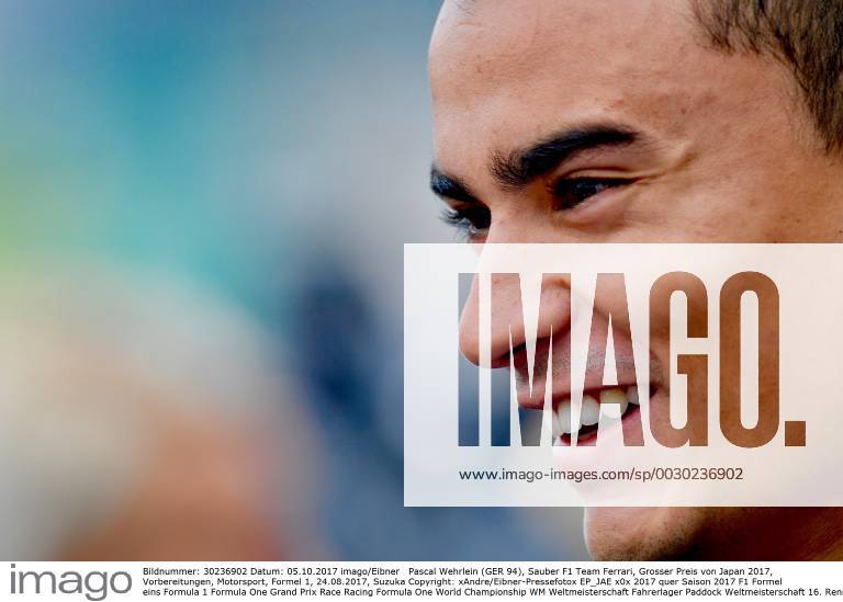 Pascal Wehrlein (GER 94), Sauber F1 Team Ferrari, Grosser Preis von Japan 2017, Vorbereitungen, Motorsport, Formel 1, 24.08.2017, Suzuka