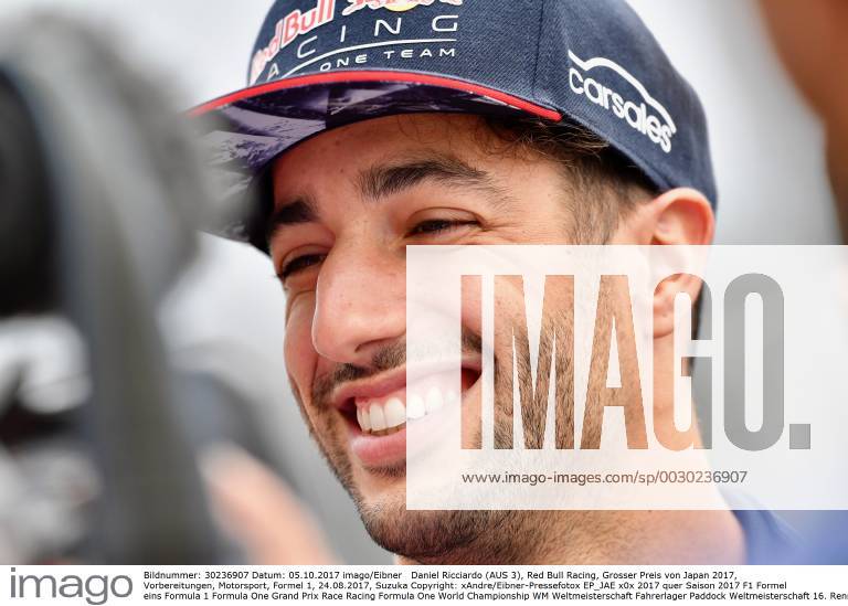 Daniel Ricciardo (AUS 3), Red Bull Racing, Grosser Preis von Japan 2017, Vorbereitungen, Motorsport, Formel 1, 24.08.2017, Suzuka