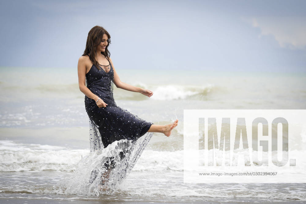Patroness Photocall - The 80th Venice International Film Festival Patroness Caterina Murino poses for a photocall during the 80th Venice International Film Festival at on August 29, 2023 in Venice, Italy. Venezia Italy