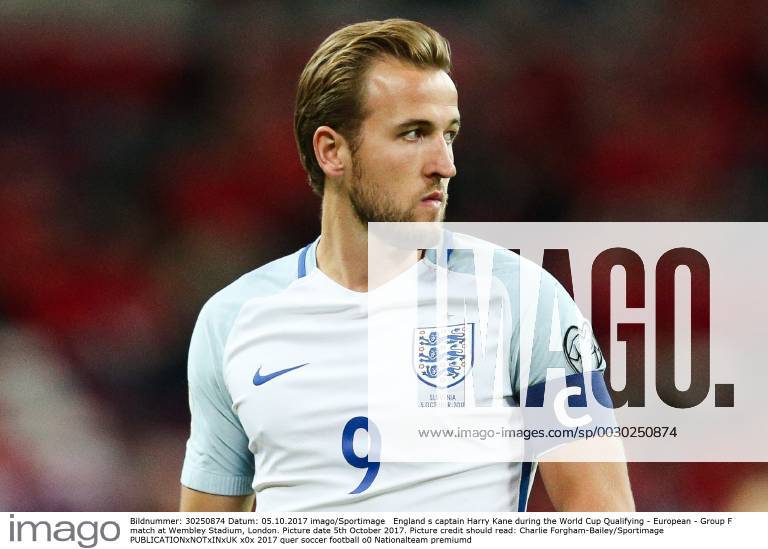England s captain Harry Kane during the World Cup Qualifying - European - Group F match at Wembley Stadium, London. Picture date 5th October 2017. Picture credit should read: Charlie Forgham-Bailey Sportimage .