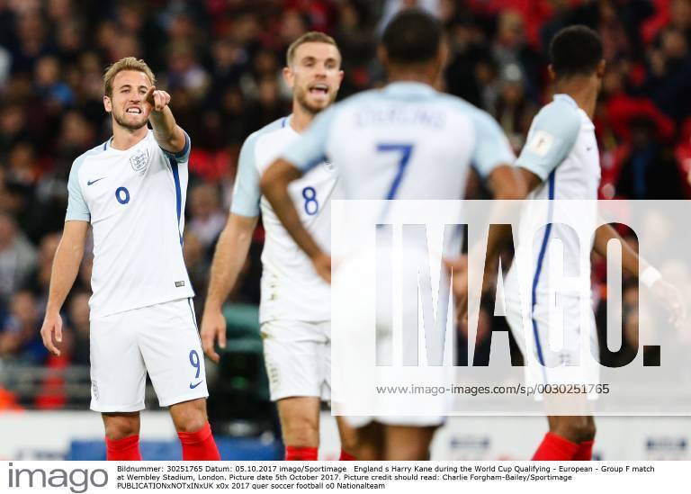England s Harry Kane during the World Cup Qualifying - European - Group F match at Wembley Stadium, London. Picture date 5th October 2017. Picture credit should read: Charlie Forgham-Bailey Sportimage .
